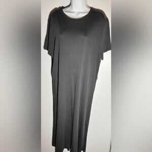 Vince. Long t shirt dress 100% cotton size XL pit to pit 21 inchesMade in Paris